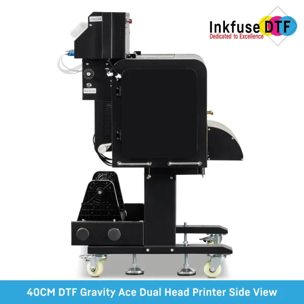 40CM DTF Gravity Ace Dual Head Printer Side View