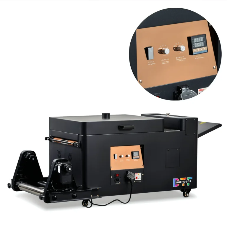 33CM DTF Oversized Roll to Roll curing Oven Angled View 2026