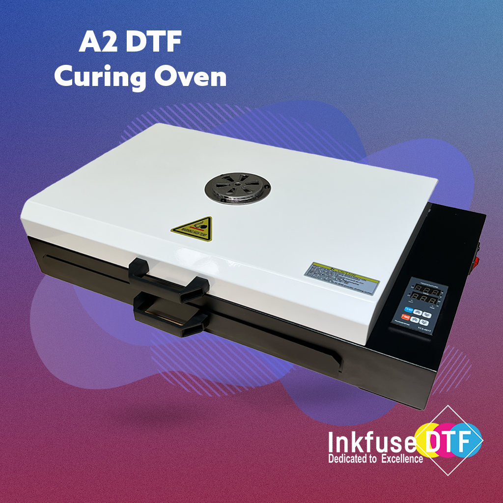 A2 DTF Curing Oven - inside tray size 50cm x 60cm - InkFuseDTF