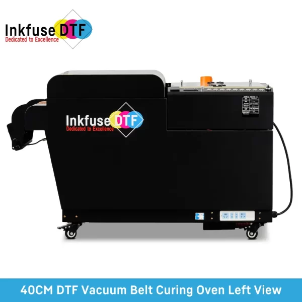 40CM DTF Vacuum Belt Curing Oven Left View