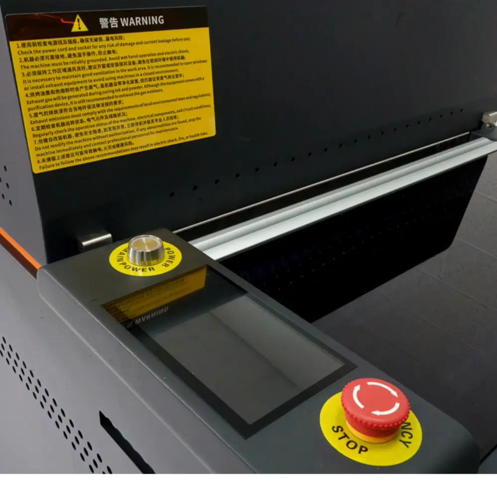 60CM DTF Vacuum Belt Curing Oven 3