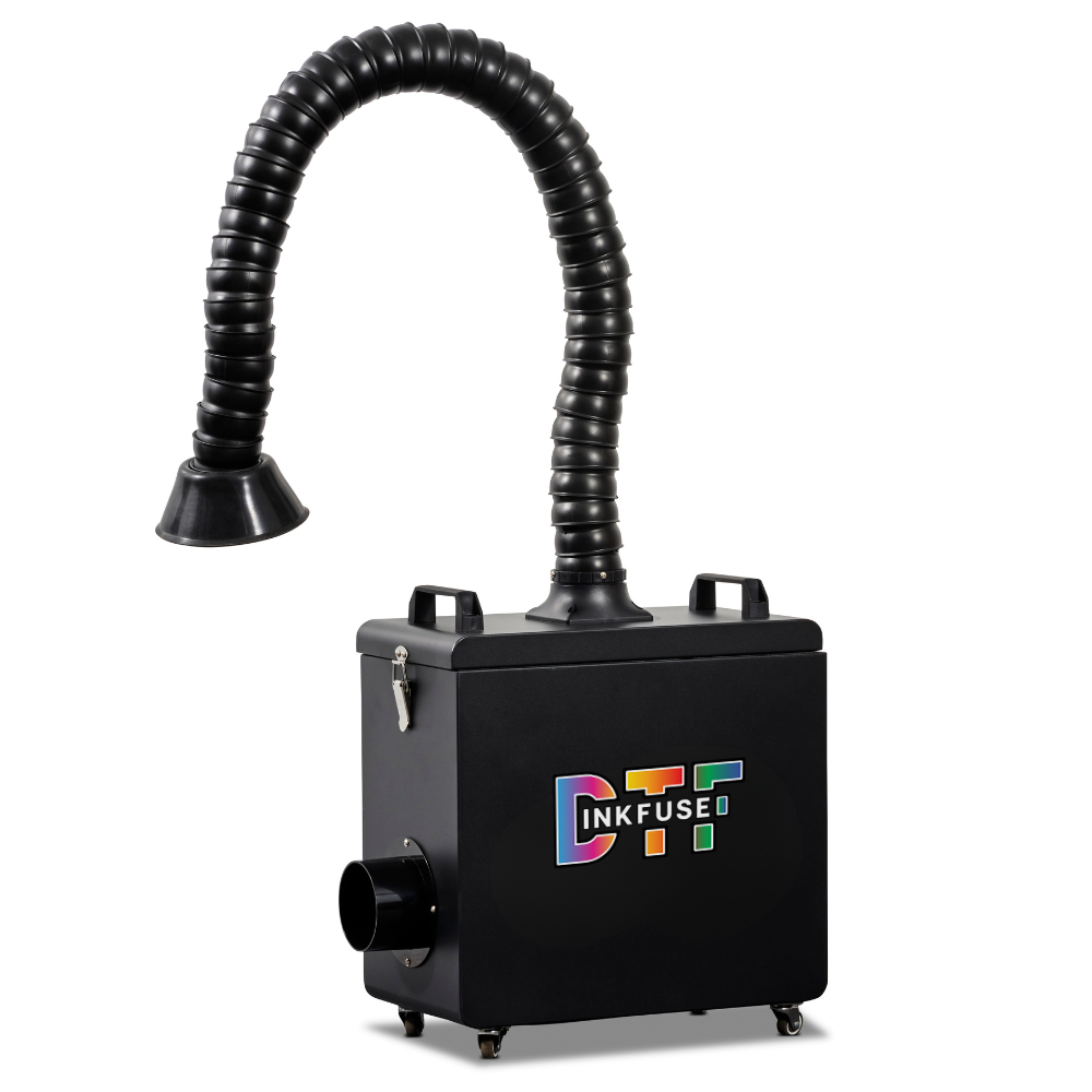 DTF Air Purifier – Suitable up to 42cm Curing Ovens Angled View 2026