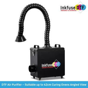 DTF Air Purifier – Suitable up to 42cm Curing Ovens Angled View