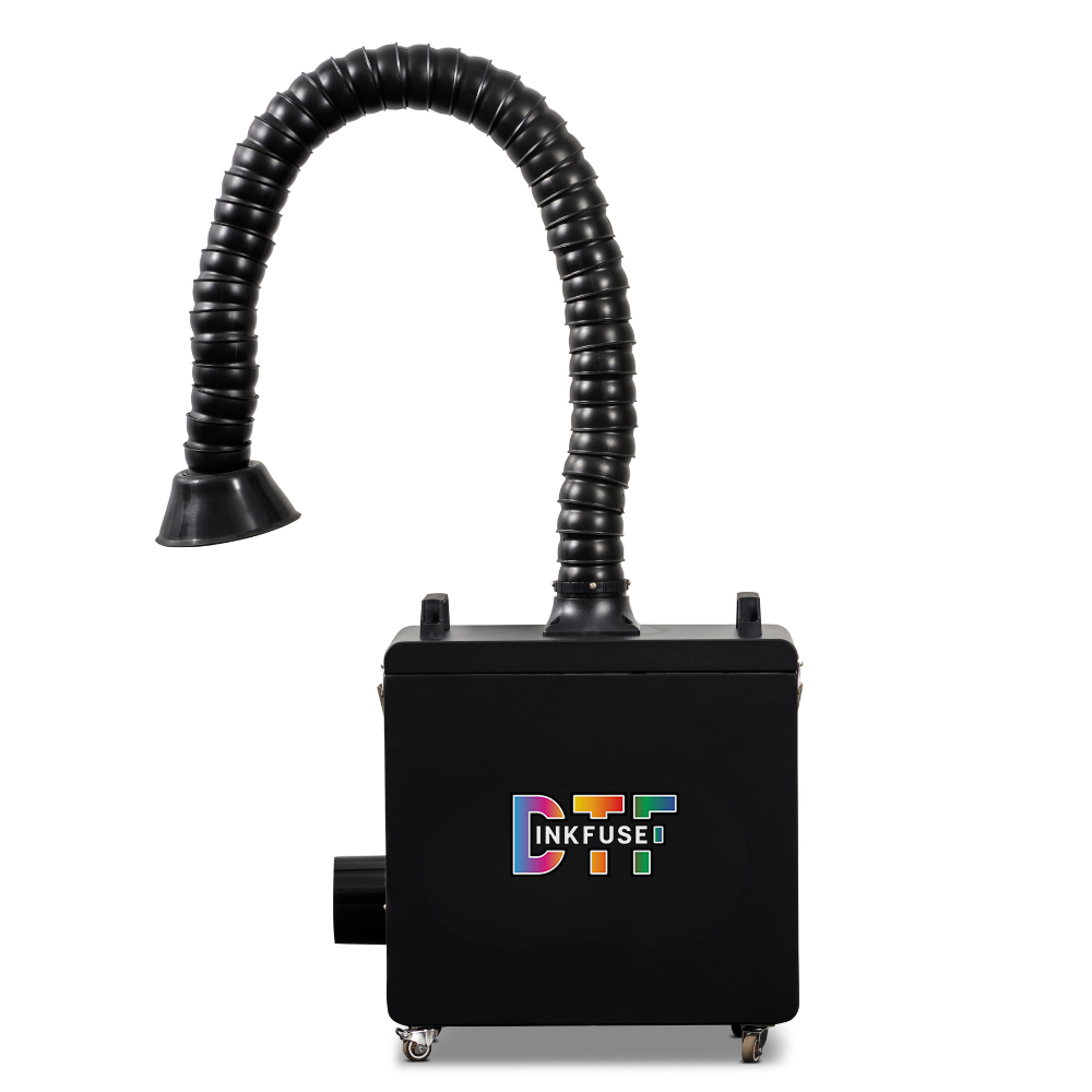 DTF Air Purifier – Suitable up to 42cm Curing Ovens Side View 2026