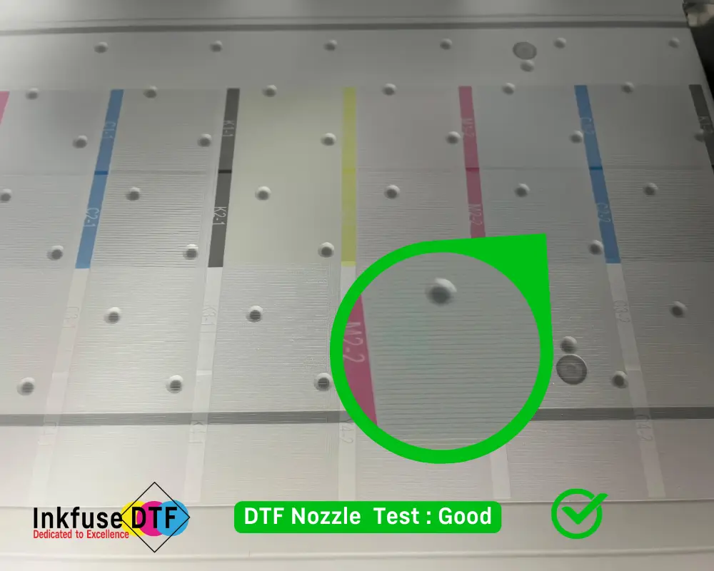 DTF Nozzle Test - Good