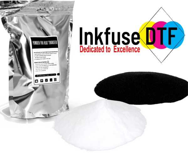 INKFUSE DTF FINE Premium 1kg Curing Powder (white) - Image 2