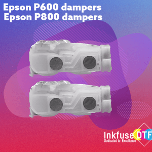 1 pack of 2x Printer Damper for Epson P600 / Epson P800 Ink Damper