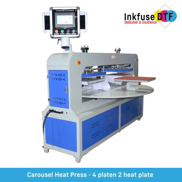 inkfuseDTF Carousel Heat press V2
