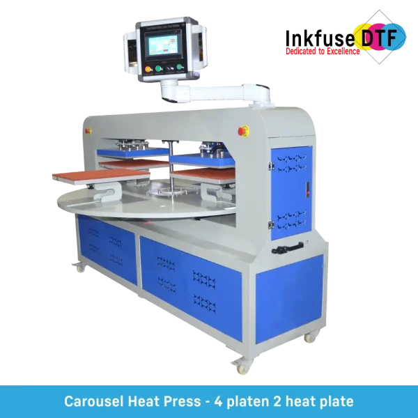 inkfuseDTF Carousel Heat press V3