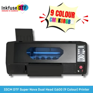 33CM DTF Super Nova Dual Head i1600 (9 Colour) Printer