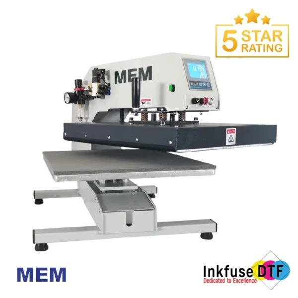 InkfuseDTF Pneumatic Swing Away Heat Press Swing Platen View V3