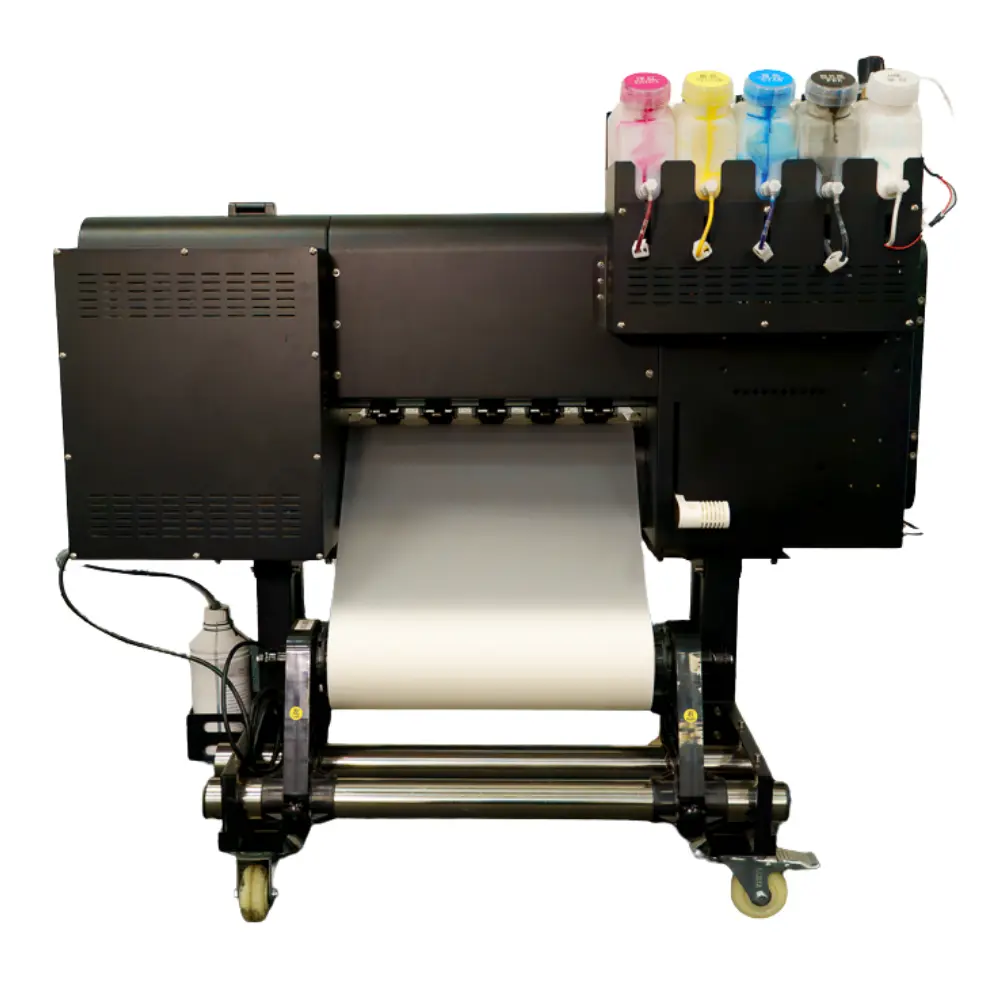 40cm DTF Gravity ace dual head printer roll to roll curing oven bundle 3