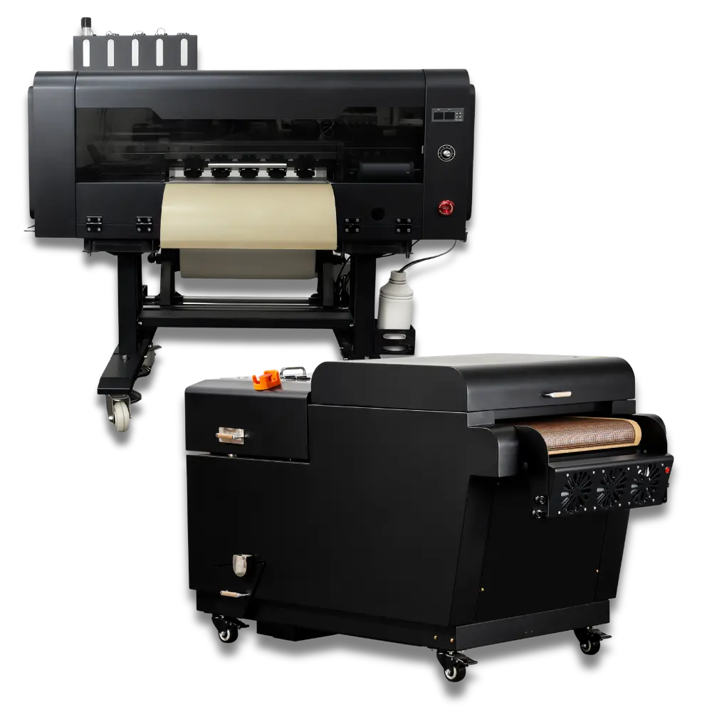 40cm DTF Gravity ace dual head printer vacuum curing oven bundle 2026 B