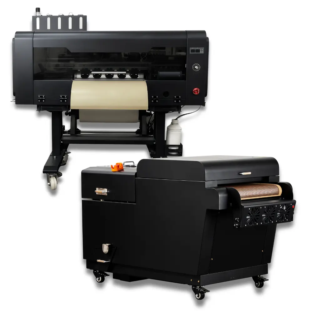 40cm DTF Gravity ace dual head printer vacuum curing oven bundle