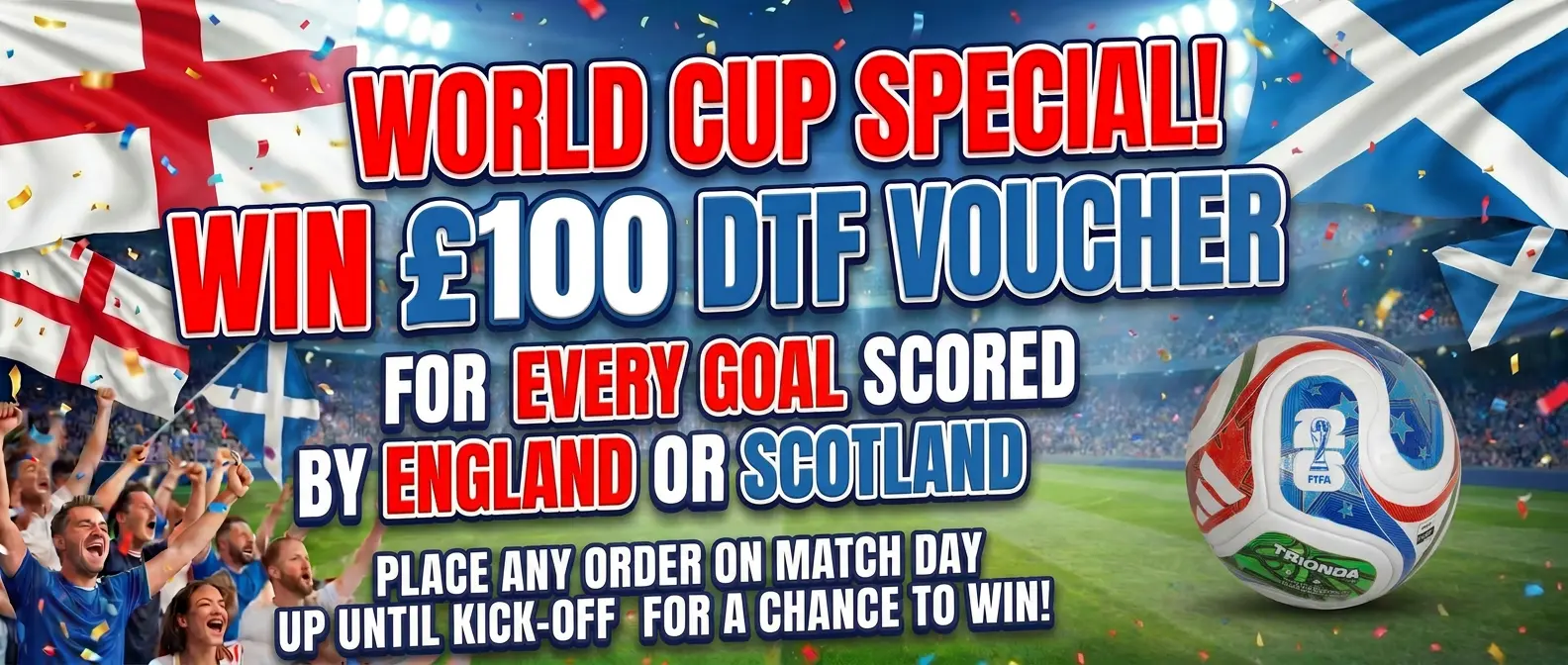 World Cup Voucher Banner